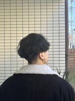 スウェル 船橋店(Swell)&nbsp;ダークアッシュ/アッシュブラック/カルマパーマ/ベリーショート3