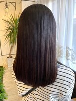 ベルメール ヘアー(Belle mer hair) ナチュラルストレート　髪質改善　艶髪ストレートヘア