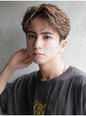 モテる黒髪ネープレスショート束感モテ髪ワックスなしマッシュ