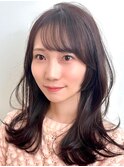 姫カット/くびれミディ/小顔/大人かわいい/銀座/レイヤーカット