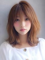 アグ ヘアー エルメ 大館大町店(Agu hair elme)&nbsp;《Agu hair》ウザバング×アンニュイミディ