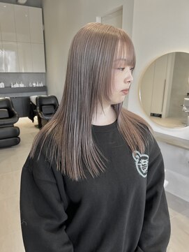ソル 栄矢場町(SOL) ミルクティーグレージュ/ミルクティーベージュ/名古屋美容院