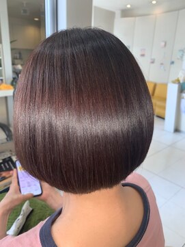 ヘアープレイスクリアライン 栄町店(hair place CLEAR LINE) 【髪質改善×ボブ】髪質改善/トステア/シルク架橋/メテオ