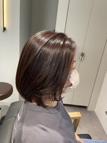 フク(FUKU)&nbsp;【白髪染め使わない白髪染め】柔らかいボブ