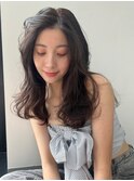 10代20代30代大人かわいい艶感アッシュグレージュヨシンモリへア