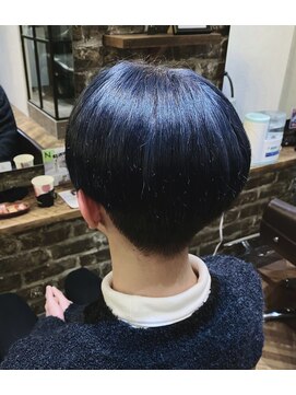 レム 溝の口(REM) メンズマッシュ×ネイビー