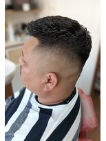 髪部リアン(髪部 lien) 濡れパンスキンフェード