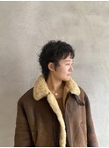 ショートウルフパーマ