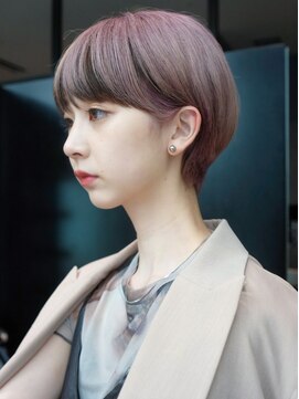 シオン(shion) メルティカラー似合わせカットマロンベージュ_ba414682