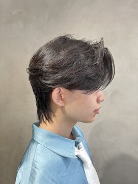 ニコ トウキョウ ヨコハマ(nico) メンズカット/センターパート/ニュアンスパーマ/カルマパーマ