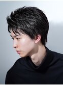 波巻き/ハイライト/マッシュパーマ/ウルフ/センターパート[新宿]