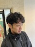 【宮里限定】大人気頭皮爽快コース！メンズcut＋炭酸＋ミントシャンプースパ