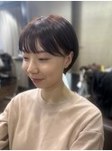 可愛過ぎる丸みショートボブ2025