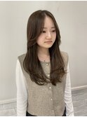 ワンカールで簡単セット★ロングレイヤー石渡