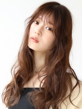 ミラクル アームズ シン(miracle arm`s Sin)の写真/【ロングにぴったりのデジタルパーマ】モチが良く、乾いても広がらない！やわらかい質感が叶う◎