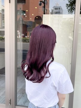 ミニム ヘアー(minim hair) 【minim×りの】ピンクラベンダー
