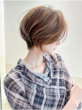 シオン(shion) 前髪長めショートボブ_F0943