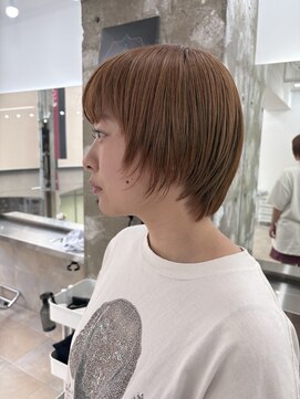 ディジョン(Dijon) 韓国顔まわりレイヤーカットグレージュオリーブベージュブラウン