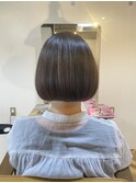 箕面で人気*シルキーカットで叶う上品艶ボブ【箕面】