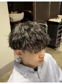 MEN’S HAIR/ツイストスパイラル/波巻きパーマ/札幌/大通り