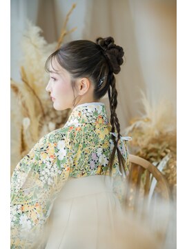 タイトお団子/ネジネジスタイル