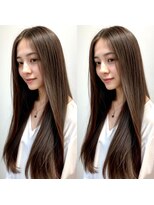 ウィールール 札幌店(WE RULE)&nbsp;透明感ストレート×メテオカラー美艶ロング