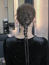 トラント ミル(TRENTEMILLE) 参列ヘア