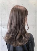 ワンカラー透明感ブラウン