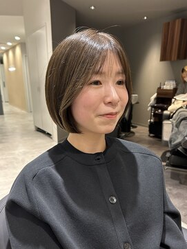 ルカ サロン(LUCA SALON) 顔周りが柔らかいミニボブ