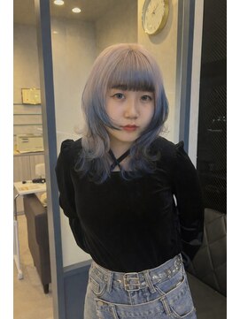 イコ(.ico) ハッシュカット、エンドカラー