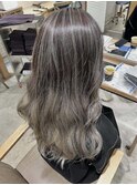 韓国ヘアレイヤーカットダブルハイライトカラー【Lapista池袋】