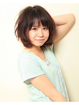 セットアップ 倉敷美和店(SET-UP) ミディアムレイヤーカット透明感最高