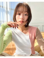 コノカ 北浜(KONOKA)&nbsp;顔まわりレイヤーボブ/丸みショートボブ/レイヤーショートボブ