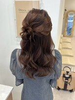 スイ(sui) ふわふわサイドハーフアップ