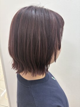アールモンドヘア新世界 【北見】#ボブ#レイヤーボブ