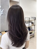 アミリー ひたち野うしく店(Amily)&nbsp;ハイライトバレイヤージュダブルカラーケアブリーチ20代30代