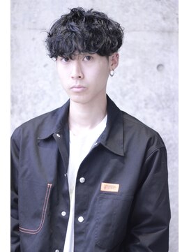 カシュカシュ(cache cache) メンズマッシュパーマstyle