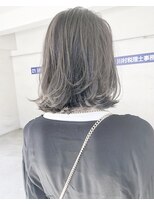 ヘアーアンドアトリエ マール(Hair&Atelier Marl)&nbsp;【Marl】アッシュベージュカラーの無造作ボブ♪