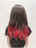 グラデーション ピンク