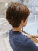 .フェミニンショート　30代40代50代　藤沢　白髪染めで髪質改善