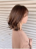 透け感イヤリングカラー☆クリアグレージュ