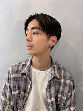 アンアミ キチジョウジ(Un ami Kichijoji) 【Un ami】メンズセンターパートツヤスタイリング