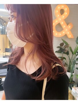 アンドスタイル(&style) ＆style ピンクベージュ