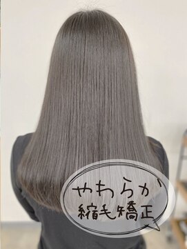 エニーハウ 川口駅東口(Hair & Make anyhow) やわらか縮毛矯正×ロング＋髪質改善トリートメント