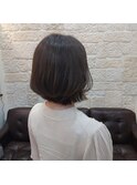 前下がりボブ