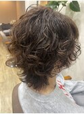 ウルフ！パーマ！！