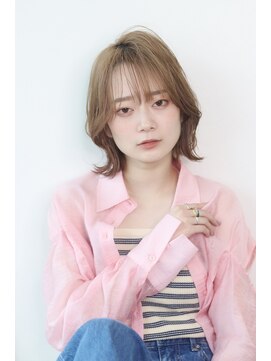 オーロ 武庫之荘店(ORO) デザインカラー/外ハネボブ