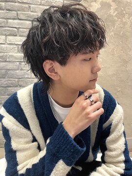 ヘアーデザイン ビビッド(HAIR DESIGN VIVID) メンズウルフ/スパイラルパーマ/メンズパーマ/メンズカット/日光