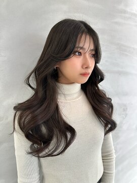 ネモネ バイ ミリー 梅田茶屋町(nemone by milly) 似合わせ韓国レイヤースタイルダークトーン艶髪美人【梅田】