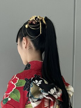 ザザ 高田馬場(ZA/ZA) 和装ヘアアレンジ